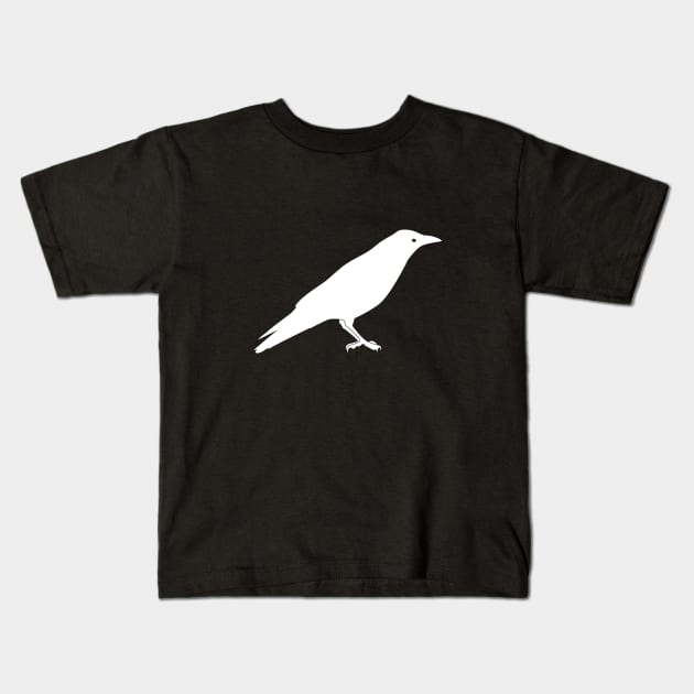 Crow Kids T-Shirt by Aunt Choppy